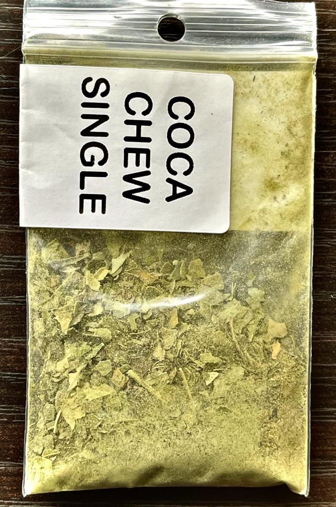 Coca Chew Blend Singles • The Coca Leaf Café